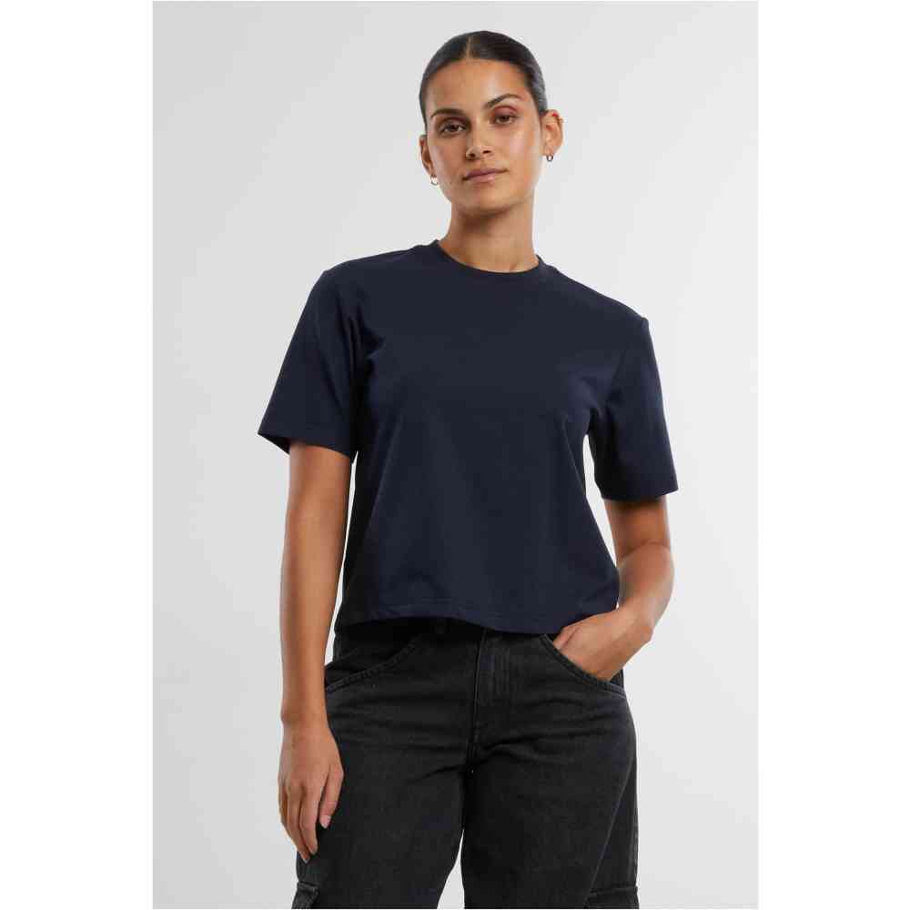 Urban Classics - Sorona Loose Fit Damen T-Shirt - Dunkelblau